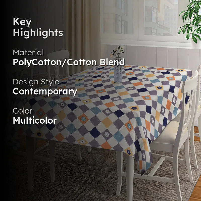 Vibrant Geomtery Table Cover media 2