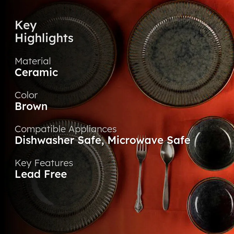 Sragen Handmade Dinner Set - 10 Piece Set media 2