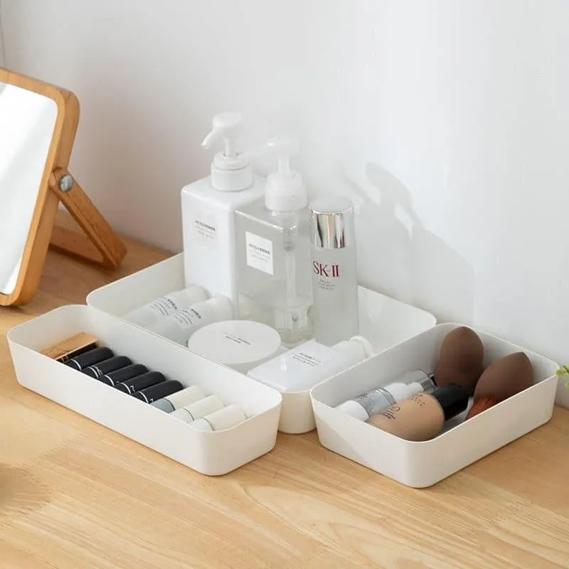 Hiba Polypropylene Storage Tray - Set Of Three media 1