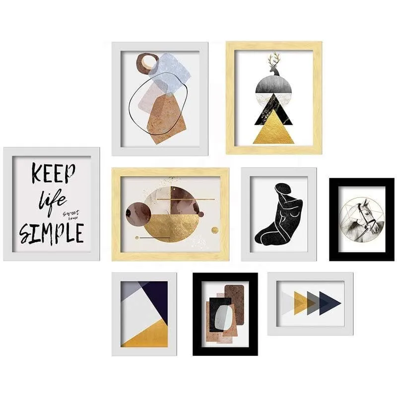 Simplicity is the Key Wall Art - Set Of Nine media 3