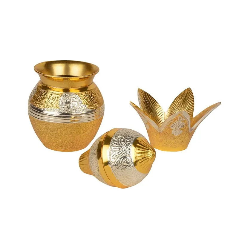 Aakriti Shubh Kalash - Three Piece Set media 3