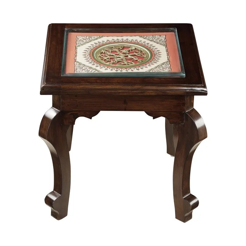 Munich I Teak Wood Side Table media 5