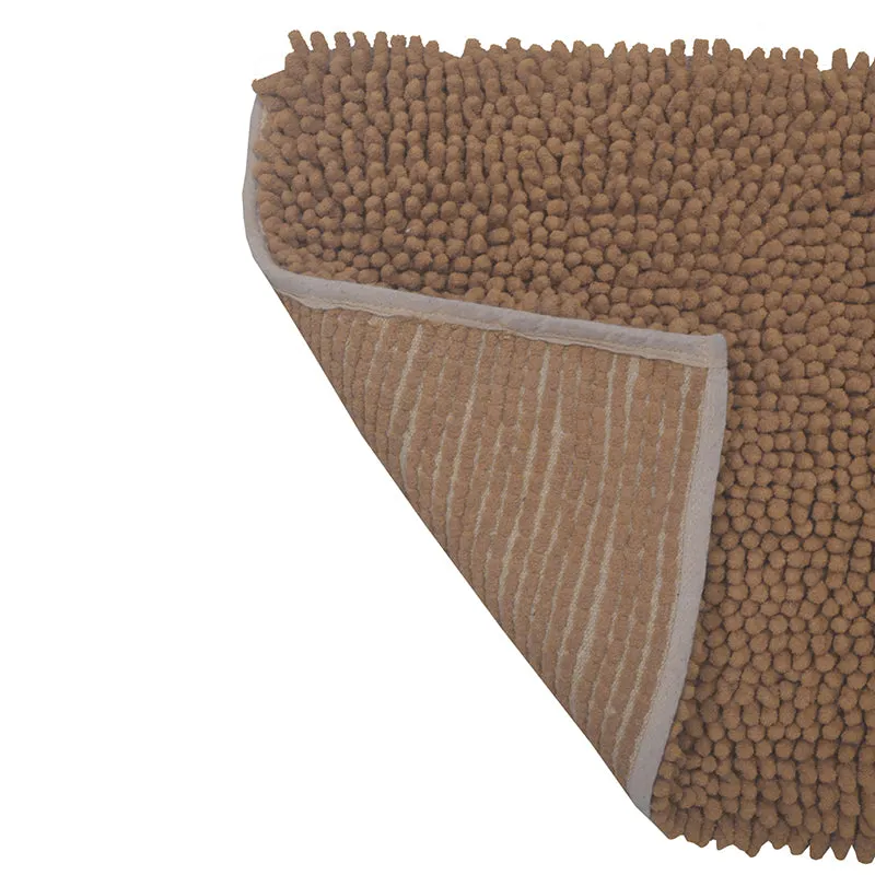 Alianor Bath Mat (Brown & Blue) - Set Of Two media 4