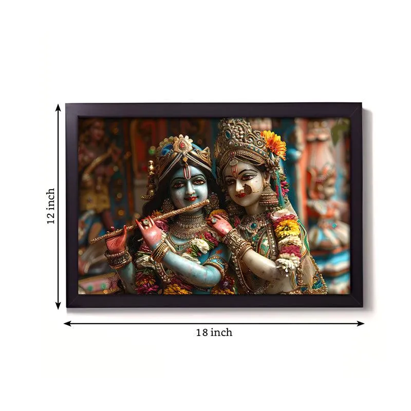 Radha Madhav Bond Wall Painting media 4