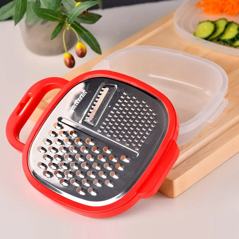Wellberg 5-in-1 Stainless Steel Grater media 4