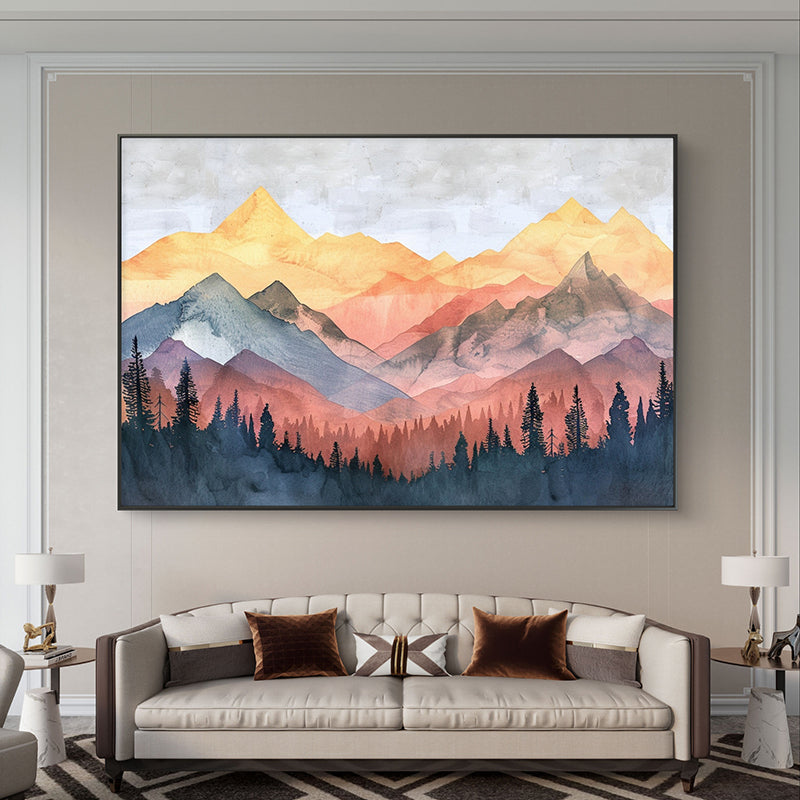 Sunset Majesty Canvas Wall Painting