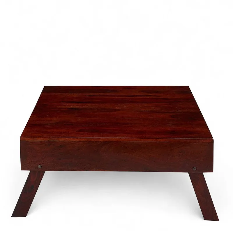 Servon Sheesham Wooden Center Table - Deep Brown media 4