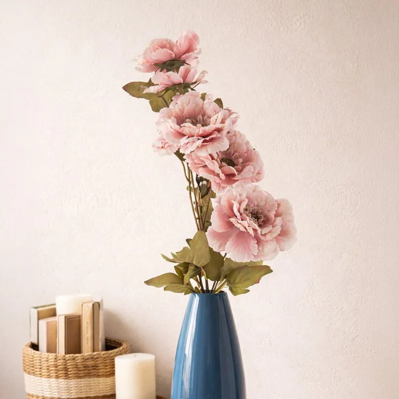 AarviDecor Peony Blush Silk Artificial Flowers media 3