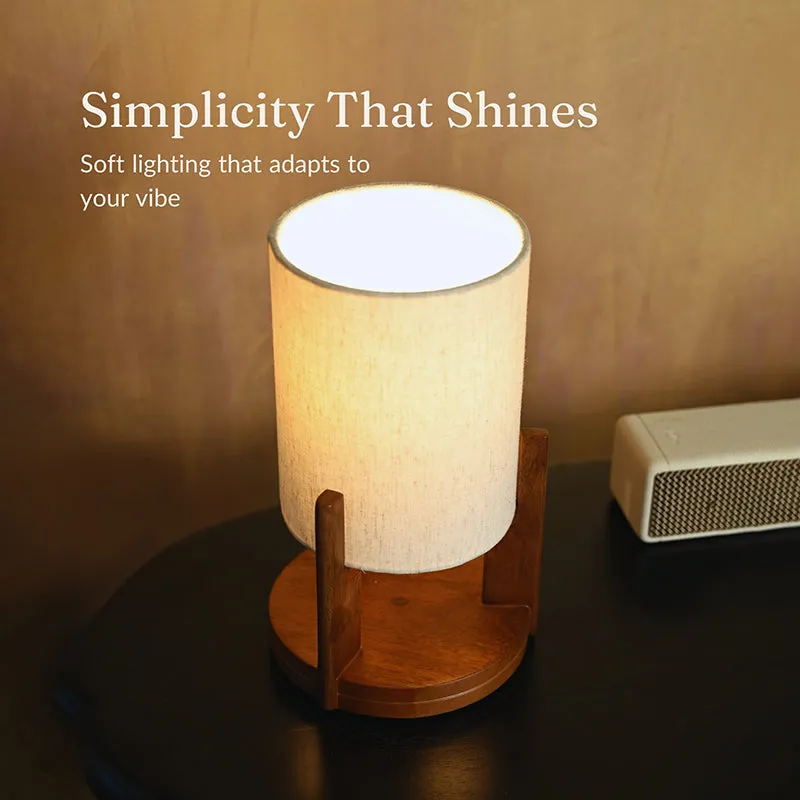 Solvi Wooden Table Lamp - Brown media 8