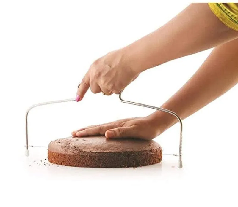 Cake Slicer cum leveler with Adjustable wire media 1
