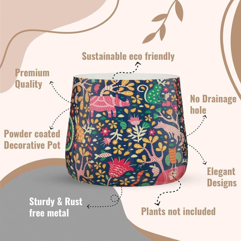 Midori Ethnic Handcrafted Planter media 2