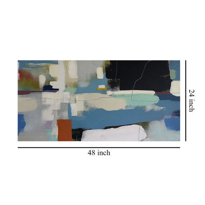 Modern Abstract Geometric Wall Painting media 7