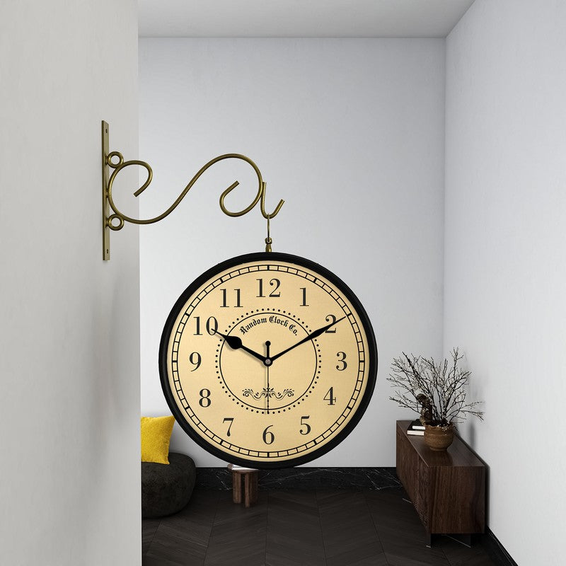 Bellmont Double Sided Wall Clock