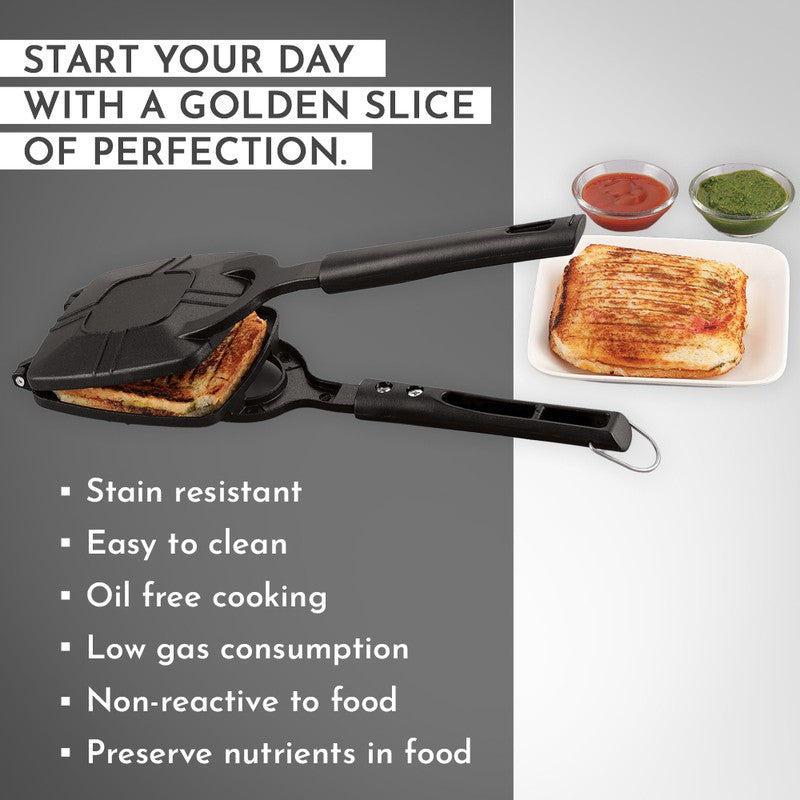 Crisp Flame Sandwich Non-Stick Griller media 7
