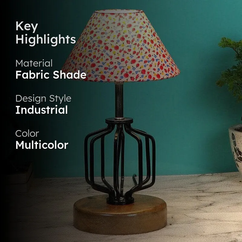 Dainty Cosmo Fabric Table Lamp - Multicolor media 2