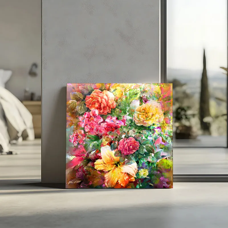 Painted Petal II Wall Painting media 4
