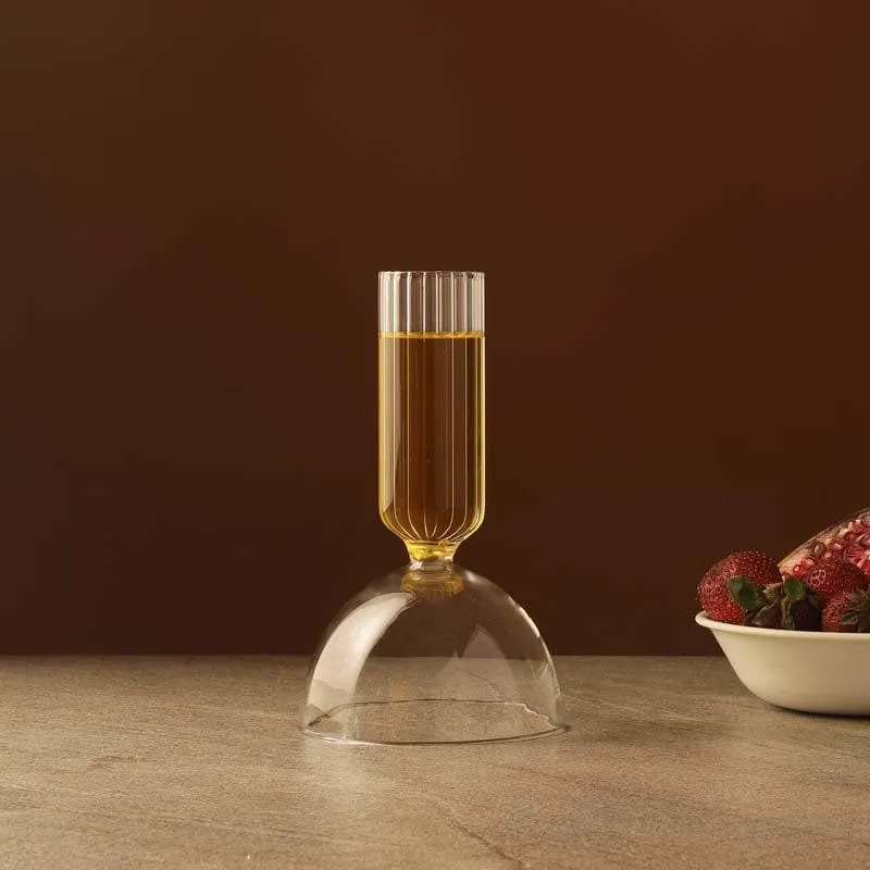 Crowned Fluted Glass - 100 Ml - 3