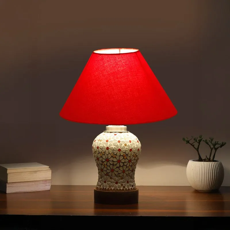 Ravora Wooden Table Lamp - Multicolor media 1