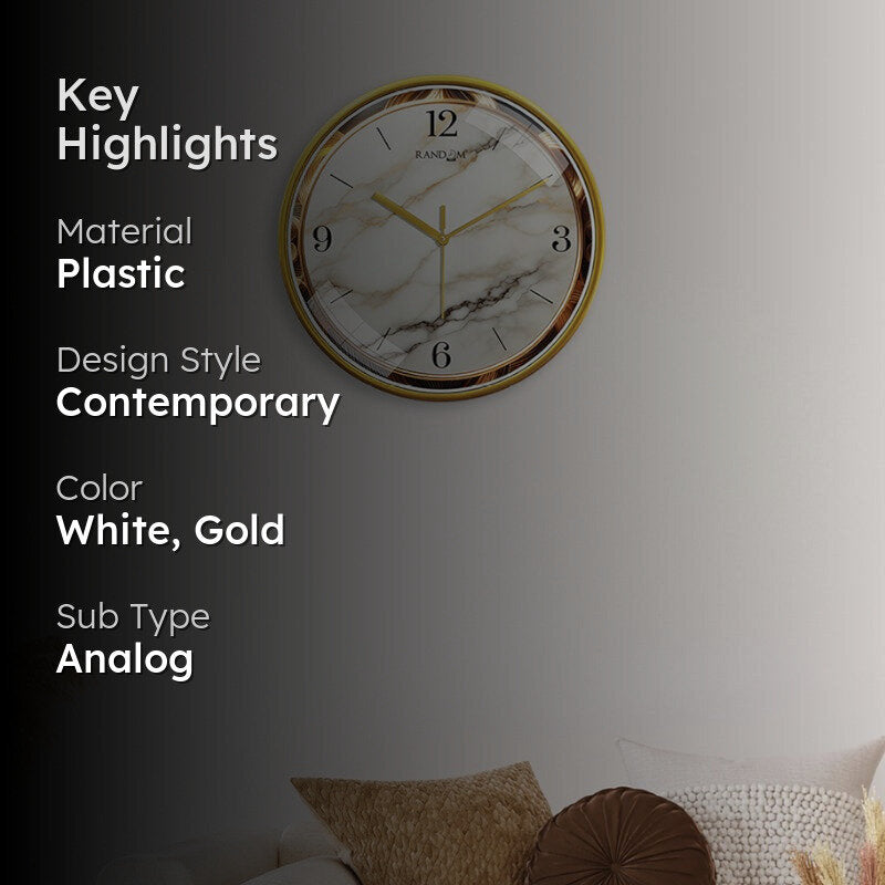 Avery Golda Wall Clock media 2
