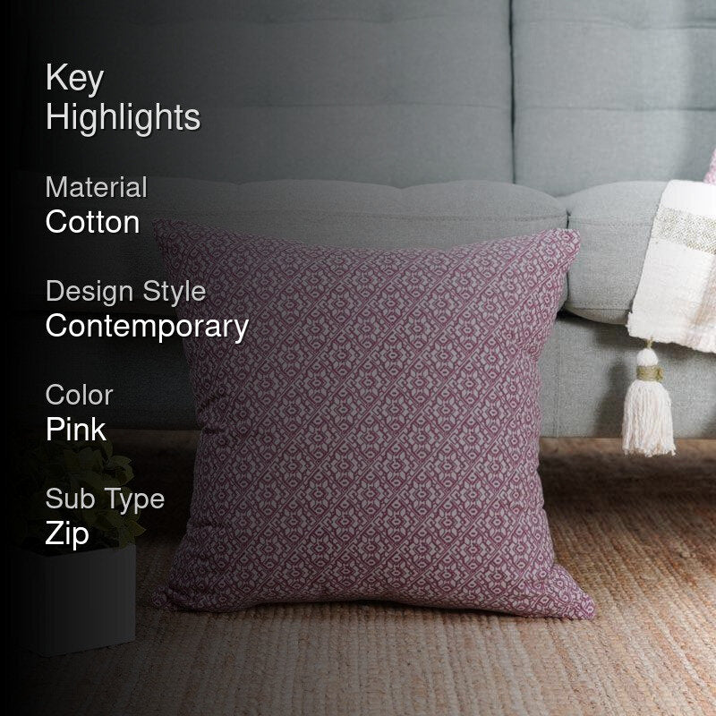 Jharokha Motif Cushion Cover media 2