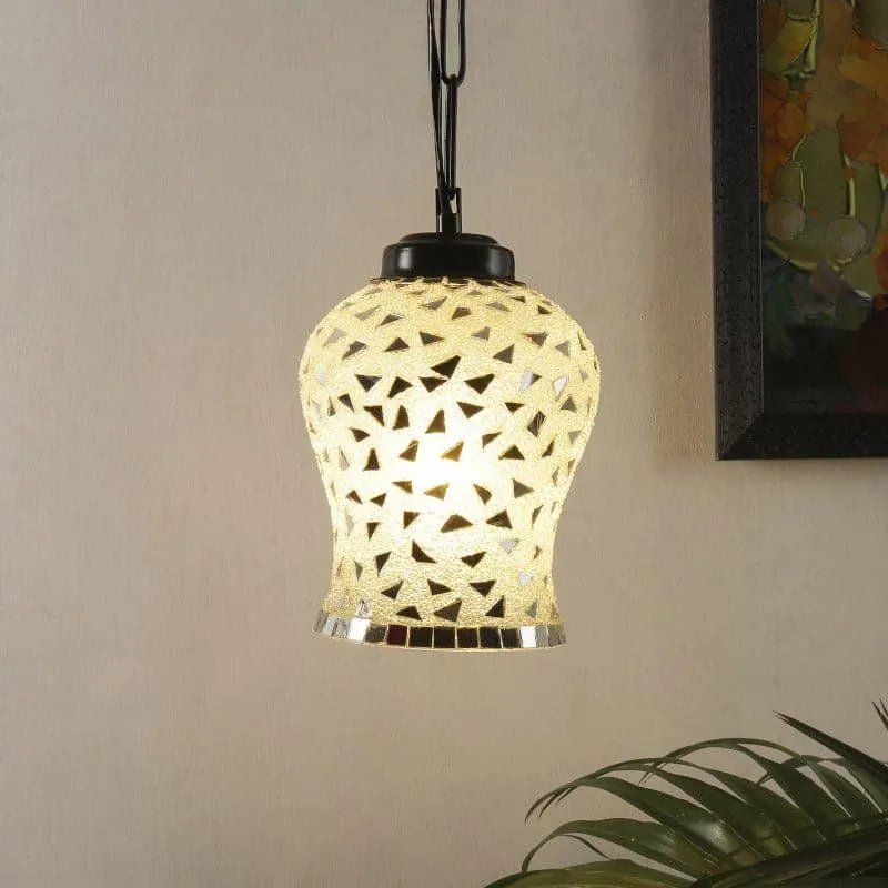 Terrazzo Scatter Glass Ceiling Lamp media 1