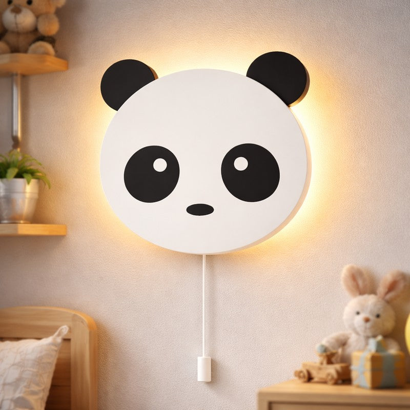 Panda Battery Operated MDF Wall Lamp media 4