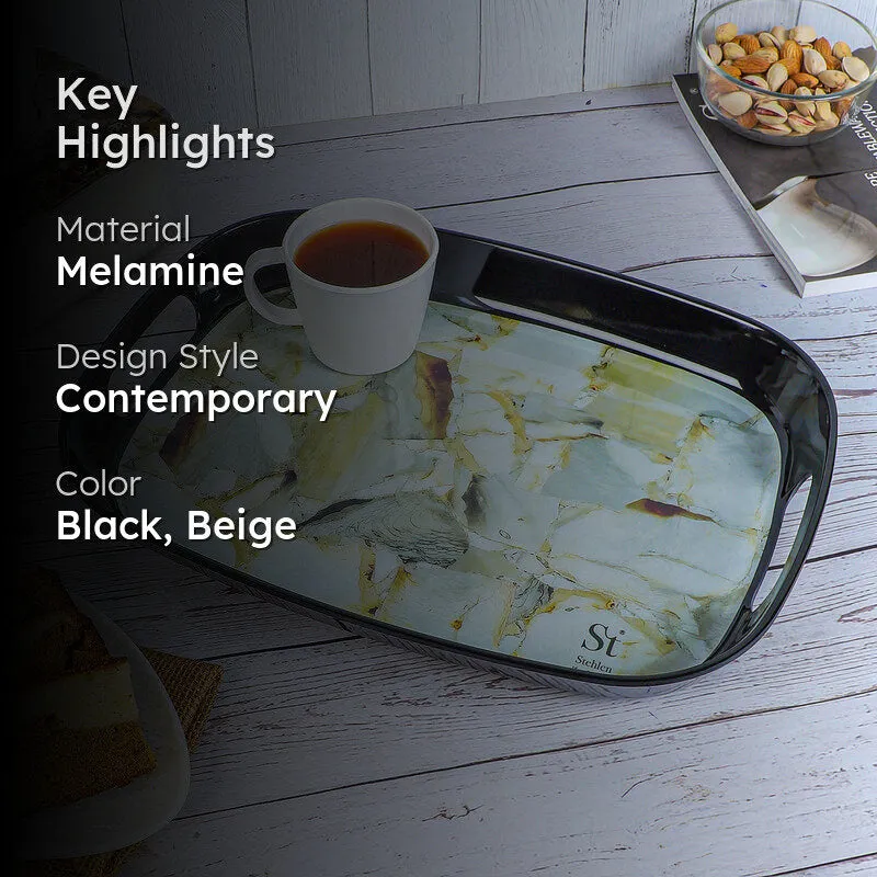 Eliot Melamine Serving Tray media 2