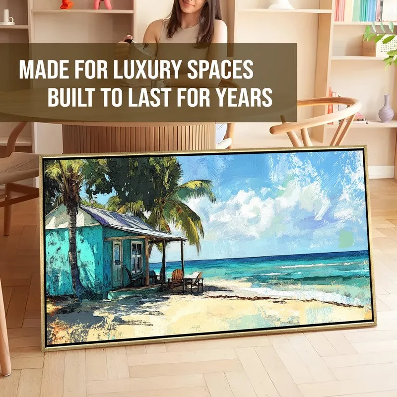 Solitaire Canvas Wall Painting With Frame media 7