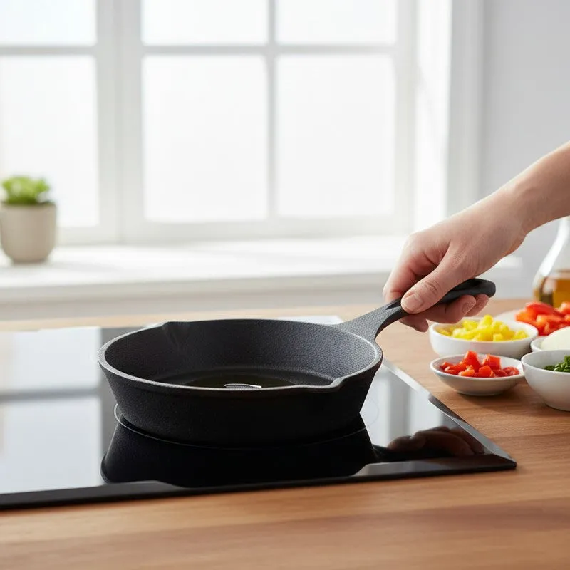Skilletto Cast Iron Frying Pan media 1