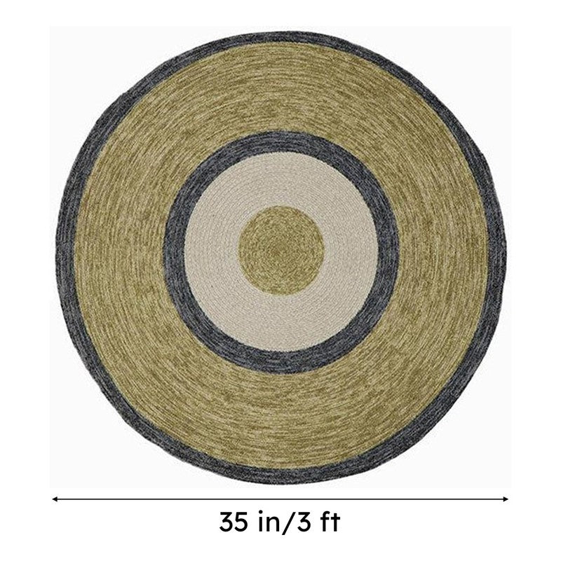 Fosho Round Cotton Rug media 8