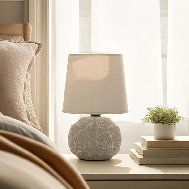 Pearl Light Metal Table Lamp - White media 3