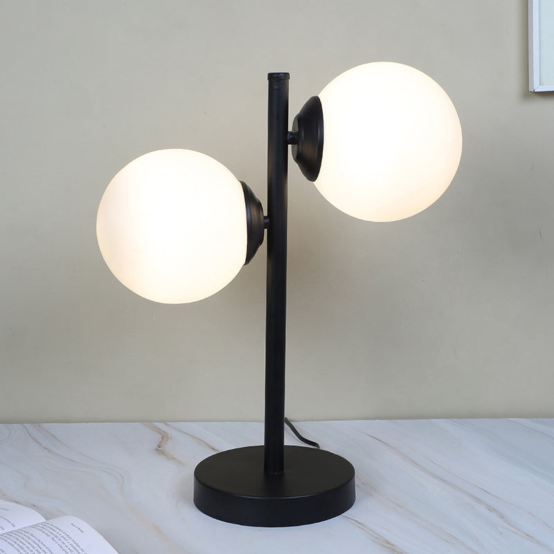 Mini Nova Duo Solid Iron Moon LED Table Lamp - White,Black