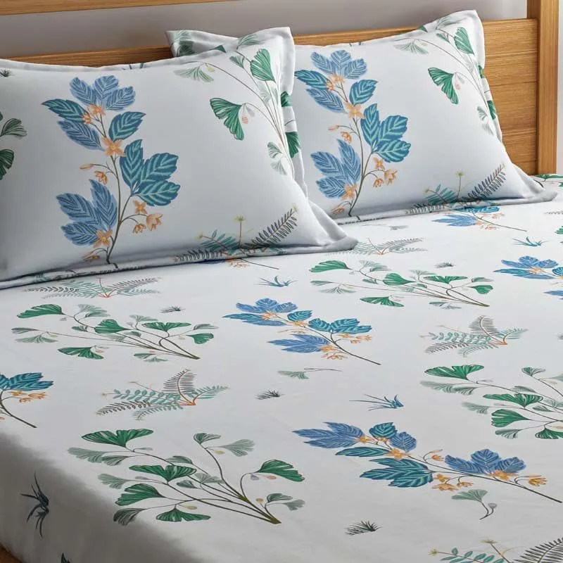Raina Florin Microfiber Bedsheet - 210 GSM media 4