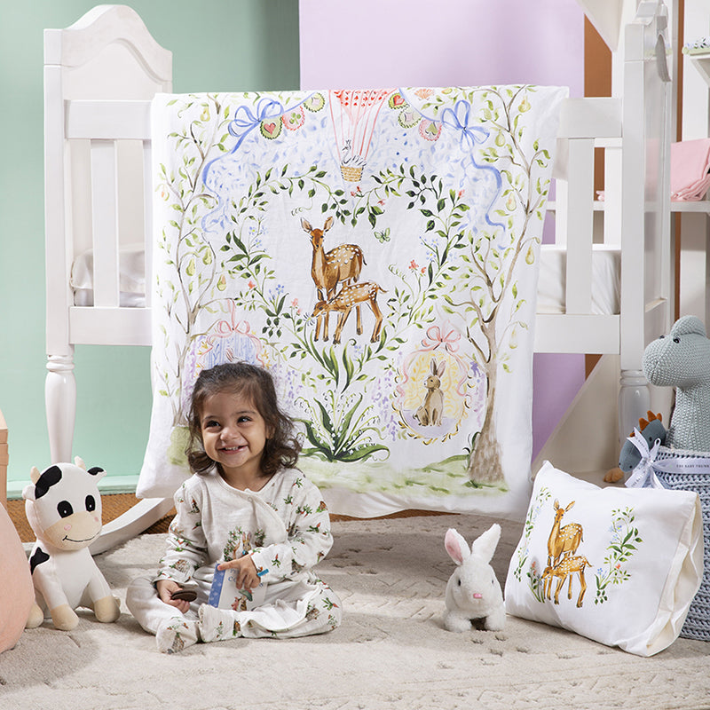 Dreamy Deers Egyptian Cotton Quilt - 200 TC media 5
