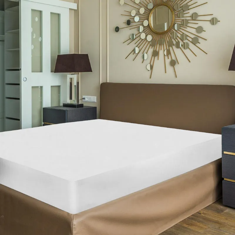 Oswal Mattress Protector - White media 1