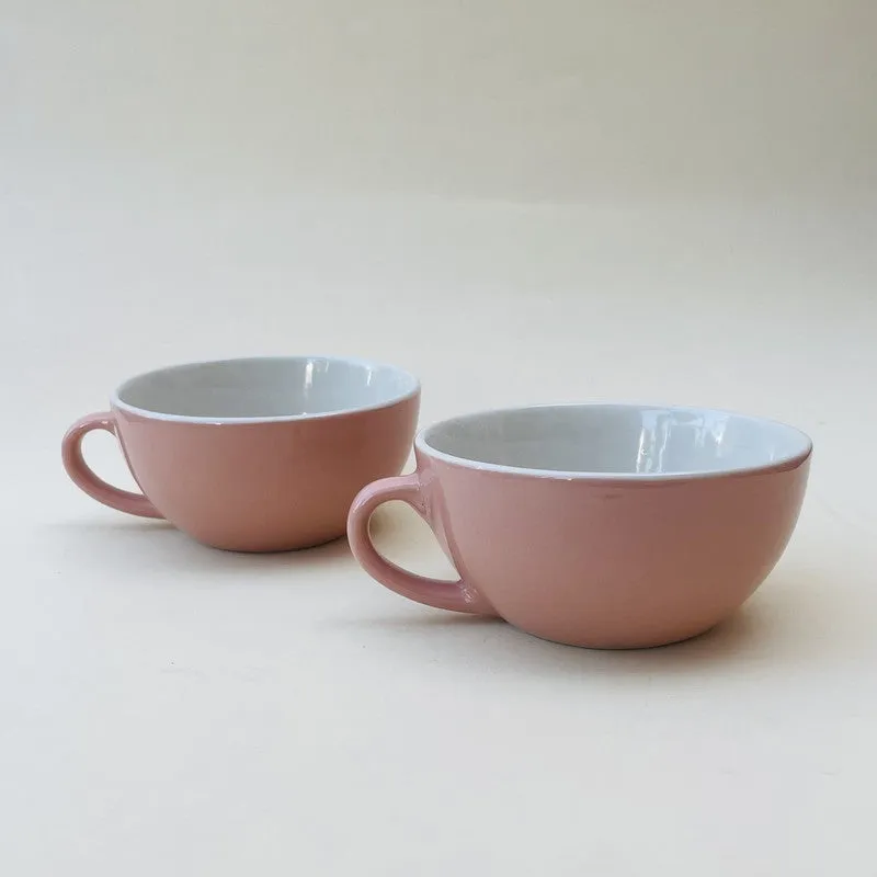 Latte Ceramic Tea Cup (240 mL Each) - Set Of Two media 7