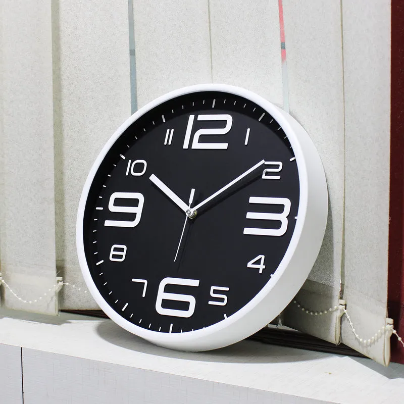 Cadence Analog Wall Clock - Black media 4