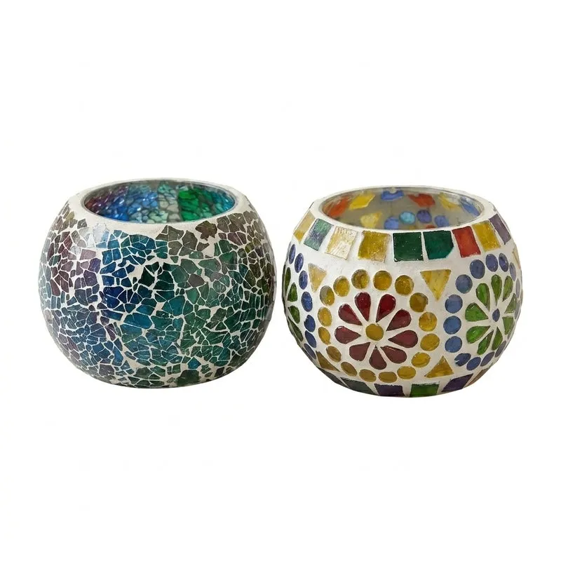 Shraavana Tealight Candle Holder - Set Of Two media 5