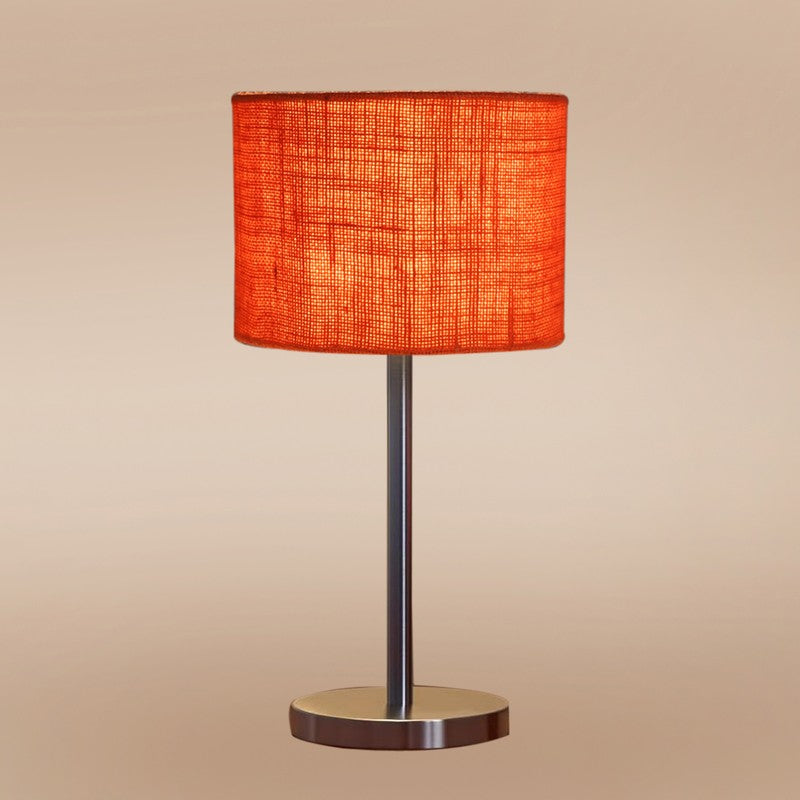 Noctra Drift Glow Metal Table Lamp - Orange media 6