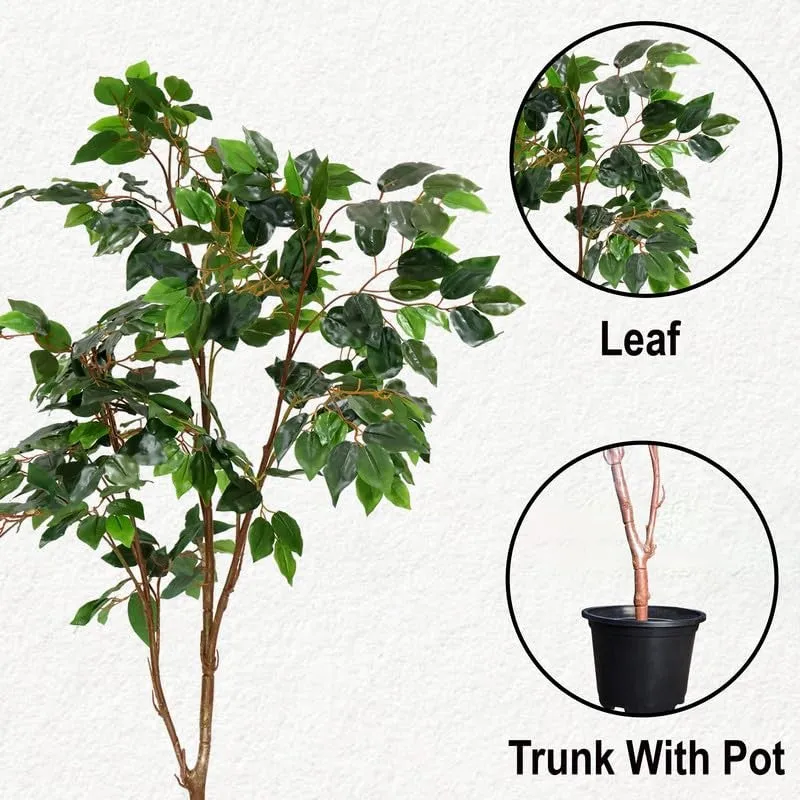 Botaniq Artificial Ficus Tree - 4 Feet media 3