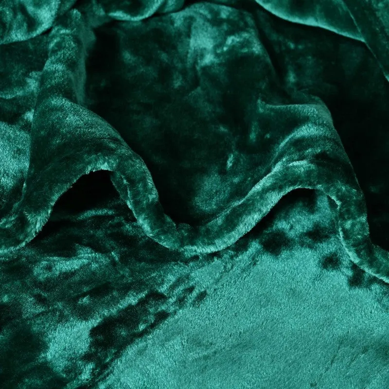 Sarva Polyester Solid Blanket - Green media 5