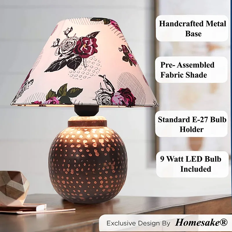 Storia Metal Fabric Table Lamp - Multicolor media 4