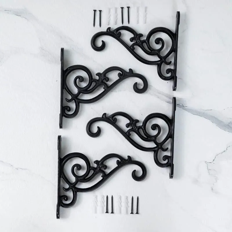 Zabini Wall Bracket (Black) - Set Of Four media 6