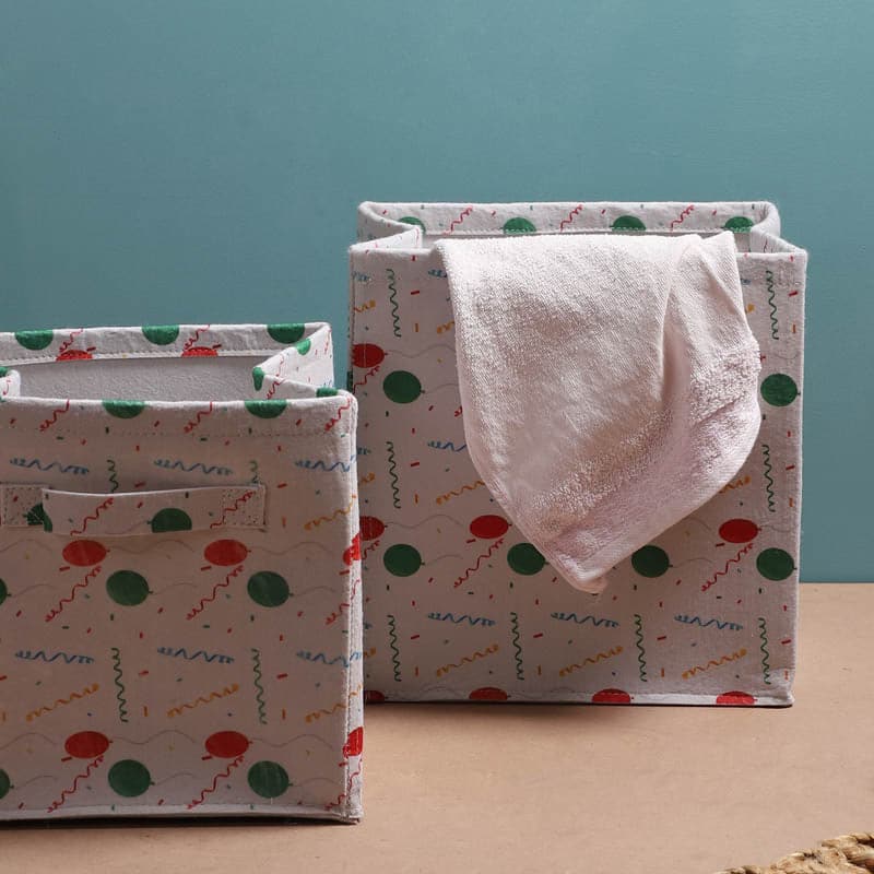 Tidy Trove Laundry Basket- Set Of Two media 5