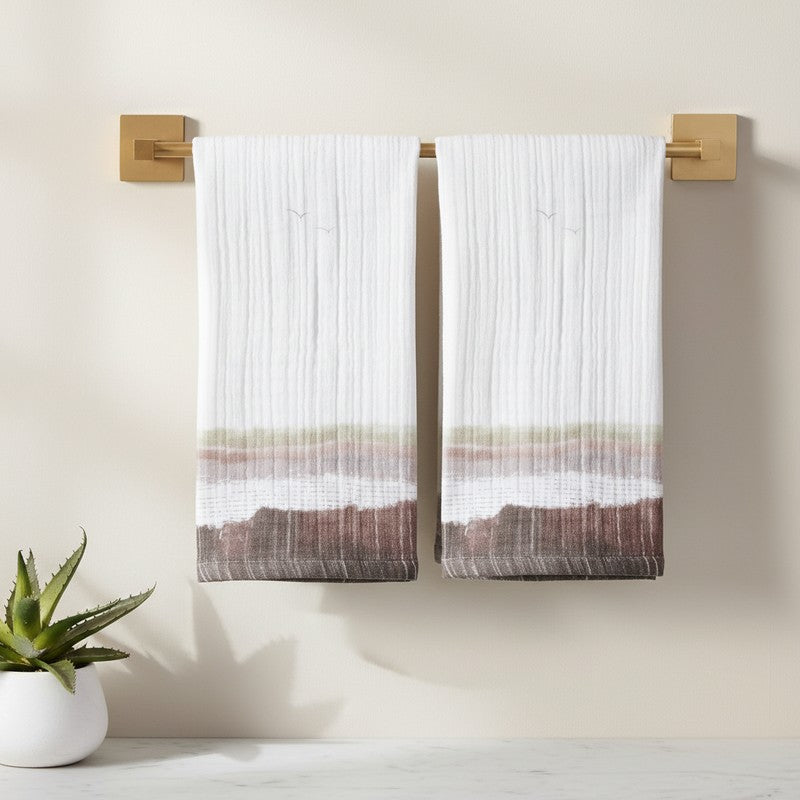 Freshara Cotton Hand Towel - Set Of Two