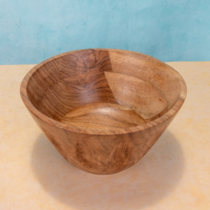 Elegant Wood Mixing Bowl - 1325 mL media 3