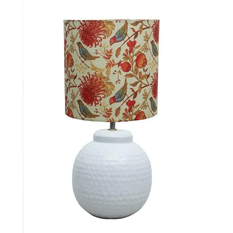 Asteria Amarylis Fabric Table Lamp - Multicolor media 3