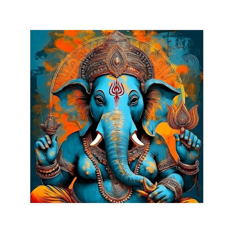 Beloved Ganesha Wall Painting media 5