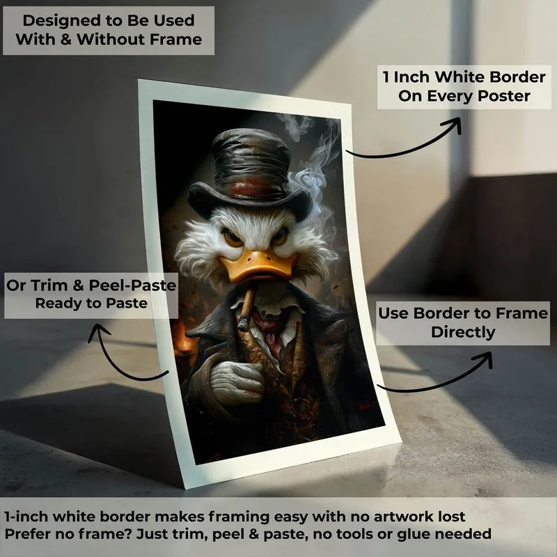 Dapper Duck Wall Poster media 10