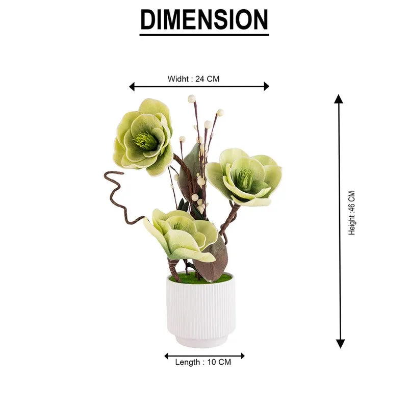 AarviDecor Verdant Bloom Foam Artificial Plants media 9